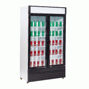 Réfrigérateur 2 portes en verre bez-750 gd l1120 7455.1390 COMBISTEEL_4
