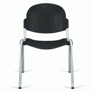 Chaise visiteur polyvalente empilable So Balsamo - P25, Kit tablette avec 1 accoudoir, Kit d'accroche AC62_4