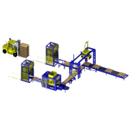 Machine de fabrication de blocs béton - ROMETA 2030 - Production moyenne-haute avec vibrocompresseur et centrale 750/500 L_4