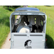 Remorque pour transport d'animaux - 1,5 places - cheval liberté touring one_4