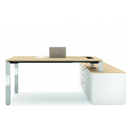Bureau opératif polyvalent GLIDER - design épuré et réglage en hauteur_4