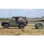 Citerne souple HRST compacte pour stockage extérieur ou transport d'urgence