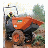 Dumper à déchargement en hauteur et poids à vide de 1510 kg