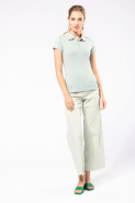 Polo piqué manches courtes femme - Réf: K240 - Kariban - 95% coton, 5% élasthanne_4