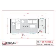 Bungalow de chantier 20 pieds eco_4