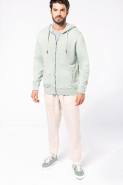 Sweat-shirt french terry écoresponsable zippé à capuche unisexe - Kariban - Réf: K4008_4