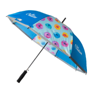 Parapluie réfléchissant sur mesure - 8 panneaux avec bandes réfléchissantes - RPET 190T - Impression sublimation_4
