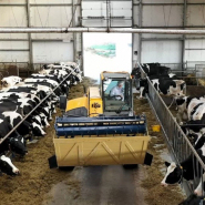 Godet pour épandage de matériaux agricoles