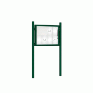 Vitrine 1000 poteaux ronds diam. 76 mm_4