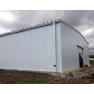 Bâtiment agricole préfabriqué gamme EcoRapid - stockage de grain et outils - Cualimetal - structure en acier métallique_4