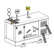Groupe électrogène diesel MOSA GE 15 YSX - Triphasé 14 kVA - Super insonorisé avec réservoir 55L et autonomie 21h_4