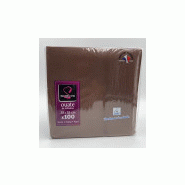 SERVIETTES ouate 2PLIS 40x40 paquet de 100_4