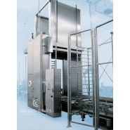 Lavage balancelles - laveuses industrielles alimentaires Colussi Ermes - jusqu’à 30 balancelles/heure - sur mesure, acier inox et programmes personnalisés_4