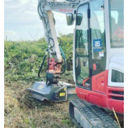 Broyeur à bras TCB/TCM/TCS/TCE/TCR - Carrosserie robuste Hardox et Strenx - Rotor avec couteaux ou marteaux_4