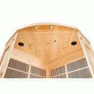 SAUNA INFRAROUGE NORDICA® CARBONE  IR23 (2 À 3 PLACES) - 125X125_4