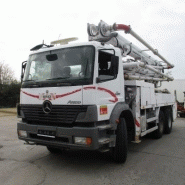 Camion Mercedes-benz atego 2628 6x4 d'occasion avec pompe à béton Putzmeister