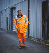 Parka de sécurité haute visibilité 7 en 1 - Réf: YHVP711 - Imperméable et respirant - Norme EN ISO20471:2013_4