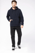 Sweat-shirt à capuche oversize unisexe en micropolaire recyclée - Réf: K949 - Marque Kariban_4