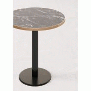 Table Rome - RESTOOTAB - Piétement en fonte pour plateaux jusqu'à 90 cm - Produit européen_4