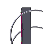 Support et borne recharge extérieure 2 vélos électriques - velec duo_4