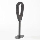 Poteau range 2 vélos avec un anneau en gomme pour une protection maximum des vélos_4
