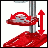 Perceuse à colonne modulable TC-BD 500 - 350 W - 9 niveaux de vitesse_4