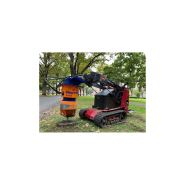 Raboteuse de souches idéale pour la sylviculture et l'entretien des espaces publics - Dipperfox SC400_4