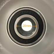 13x5.00-6 Grass Lawnmower Tyres  Rims Wanda P332- 25mm 6205 Bearings (Set of 2)_4