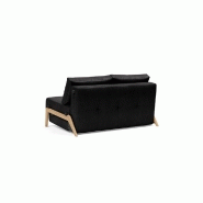 Canapé-lit design Innovation Living Cubed Wood 02 - Convertible 200x140 cm - Coloris Faunal Black_4