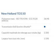 New Holland TD3.50 idéal pour les petits travaux agricoles