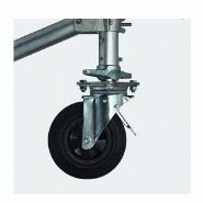 Échafaudage roulant aluminium Neolium 300 Box - Comabi SNC - hauteur de travail maximale 14m - structure aluminium soudé_4