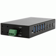 EXSYS EX-12297HMS HUB métallique 7 ports USB 3.2 Gen 2x1, 2x USB-C et 5x USB-A 3.2 Gen 1, pour table, mur et rail DIN_4