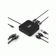 Port Designs 901907 station d'accueil Avec fil USB 3.2 Gen 1 (3.1 Gen 1) Type-C Noir_4