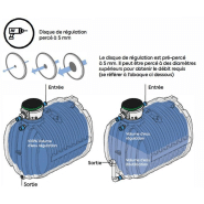 Cuve eau de pluie – rétention & régulation – 10 m3  - 330171_4