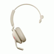 Jabra Evolve2 65 Casque Sans fil Arceau Bureau/Centre d'appels USB Type-C Bluetooth Beige_4