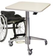 Laptop Education Table Cart H Class - Chariot informatique médical réglable en hauteur - ErgonoFlex - 18,14 kg_4
