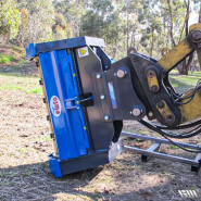 Broyeur forestier Série TFS - pour pelle 18 à 35 tonnes - diamètre de coupe jusqu'à 50 cm - OSMA_4