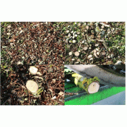 Broyeur de végétaux manuel - Fabrication française - Lame 300 mm en acier spécial - Réglable et pliable_4