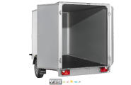 Remorque fourgon en bois SARIS - FW150 - 1 essieu roues extérieures - PTAC : 1500 Kg - 306x154xH180 cm - Reference SARIS_FOURGON_FW2000_4