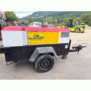 Ingersoll rand P180WD Compresseur de chantier sur remorque_4