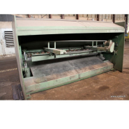 Cisaille guillotine industrielle HACO TOOLMASTER 3000/11 - angle de coupe réglable électro-hydraulique, longueur utile 3050 mm, épaisseur 11 mm_4