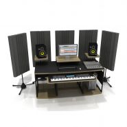 Freespace - absorbeur de bruit EQ Acoustics - mousse 10 cm d'épaisseur - pour studios, voix off et podcasting_4