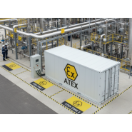 Container Frigorifique - 20 pieds ATEX - Longueur 6m - Surface 28m3 - conçu pour le stockage sécurisé de substances sensibles_4
