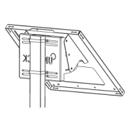 Support de fixation Uniteck pour panneau solaire 150W - Inclinaison réglable 0°-90° - Fabriqué en France_4