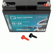 Batterie Lithium Q-Batteries Akku LifePO4 12-24 12,8V 24Ah_4