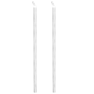 Vidaxl clôture à mailles losangées et poteaux acier galvanisé 15x1 m 141503_4