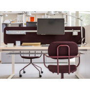 Bureau bench opératif individuel et double OGI Q - Design contemporain pour open-space_4