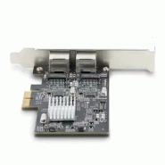 Carte Réseau PCIe à  2 Ports 2,5 Gbps NBASE-T, Intel I225-V - Carte Réseau pour PC - Carte Réseau Eth_4