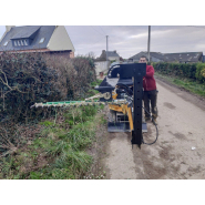 Taille haie hydraulique pour mini pelle - hho_4