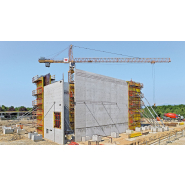 Coffrage de voile flexible équipé de poutrelle treillis GT 24, filières acier SRZ / SRZ / SRU - VARIO GT 24 - PERI SAS_4